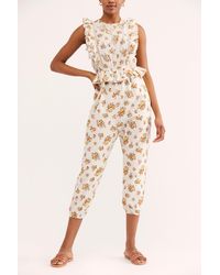Free People Lennon Jumpsuit - White