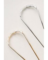 Ficcare - Annie Crystal Chignon Stick - Lyst