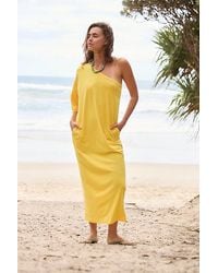 free-est - Saltaire Cotton-Jersey Maxi Dress By - Lyst
