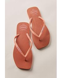 Havaianas - Slim Square Flip Flops - Lyst