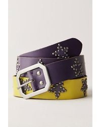 Free People - Starcrossed Studded Belt - Lyst
