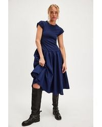 Free People - Afternoon Elegance Midi Dress - Lyst