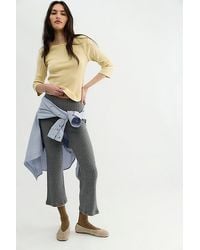 DONNI. - The Sweater Rib Kick Flare Pants - Lyst