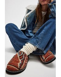Free People - Magic Carpet Mules - Lyst