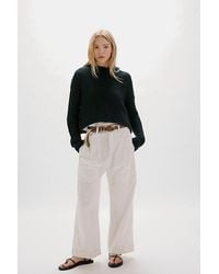 Free People - Clover Dropped Harem Trousers - Lyst