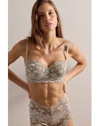 Intimately By Free People - Out Of Bounds Lace Balconette Underwire Bra By - Lyst