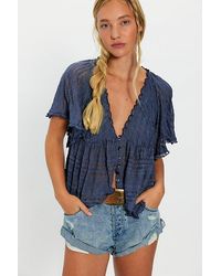 Free People - In Your Dreams Lace Top - Lyst