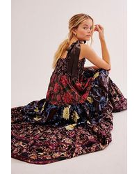 Free People - Bluebell Maxi At In Black Combo, Size: Xs - Lyst
