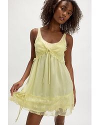 Intimately By Free People - Tell Me More Solid Mini Slip By - Lyst