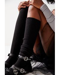 Free People - Bulky Knit Over-the-knee Socks - Lyst