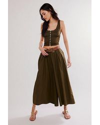 Free People - Into You Eyelet Pant Set - Lyst