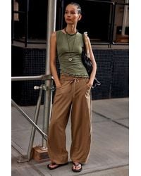 Free People - Something Good Pull-On Barrel Pants - Lyst