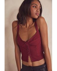 Intimately Serenity Corset Cami - Red