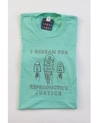 Overseasoned - Ice Cream For Reproductive Justice Tee - Lyst