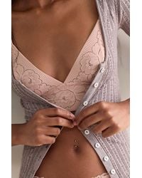 Intimately By Free People - Smooth Talking Lace Triangle Bralette By - Lyst