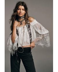 Free People - Fairy Girl Blouse - Lyst