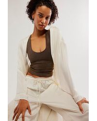 Free People - Clean Lines Muscle Cami - Lyst