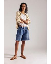 Free People - Reese Workwear Shorts - Lyst
