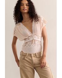 Intimately By Free People - Flirt Alert Bodysuit By - Lyst