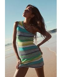 free-est - Sun Rays Sweater Mini Dress By - Lyst