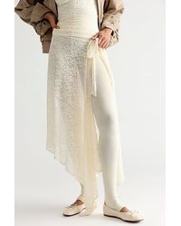 Free People - Lia Stirrup Tights - Lyst