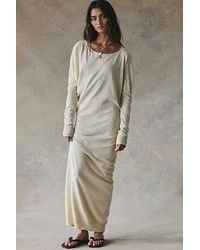 free-est - Hollis Sweater Midi Dress By - Lyst