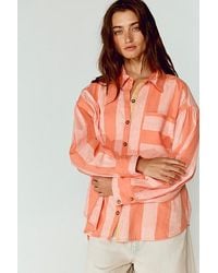 Free People - Morning Breeze Button Down - Lyst
