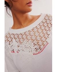 Free People - Carly Twisted Tee - Lyst