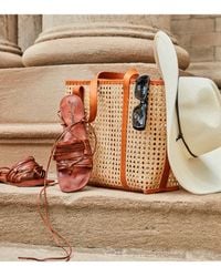 santai straw tote