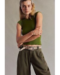 Free People - Cannon Suede Belt - Lyst