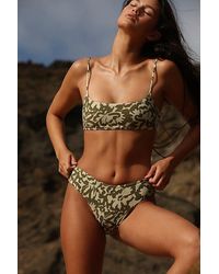 Stone Fox - Sonny Printed Bikini Top - Lyst