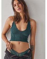 Free People Here For It Cami - Green