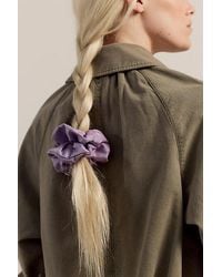 Free People - Leni Silk Scrunchie - Lyst