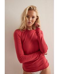 Free People - So Soft Seamless Modal Long Sleeve - Lyst