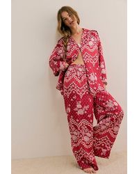 Free People - Dreamy Days Pajama Set - Lyst