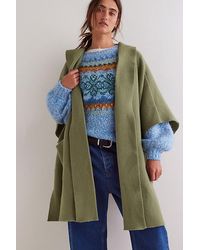 Free People - All I Need Cozy Hooded Duster - Lyst
