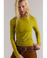 Free People - So Soft Seamless Modal Long Sleeve - Lyst