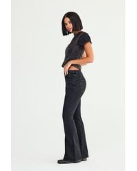 Free People - Crvy Infinite Stretch Pull-on Flare Jeans - Lyst