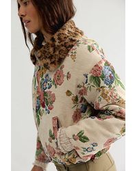 For Love & Lemons - Betsy Floral Jacket - Lyst