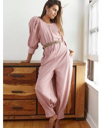 Free People Synthetic Florence Tied Sides One Piece In Orange Lyst