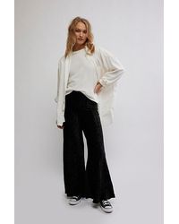 Free People - Star Sign Velvet Pants - Lyst