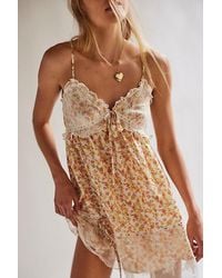 Free People - Tell Me More Mini Slip - Lyst