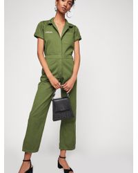 Free People Let's Dance Coveralls - Green