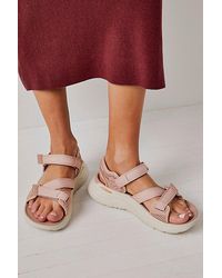 Teva - Zymic Sandals At Free People In Maple Sugar, Size: Us 6 - Lyst