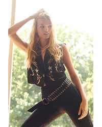 Free People - Calgary Belt At Free People In Black, Size: S/m - Lyst