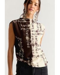 Bec & Bridge - Myah Mock Neck Top - Lyst