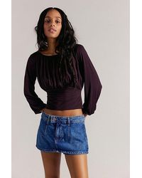 Free People - We The Free Galivanting Peekaboo Skort - Lyst