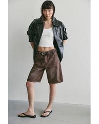 Free People - Sloane Vegan Leather Jacket - Lyst