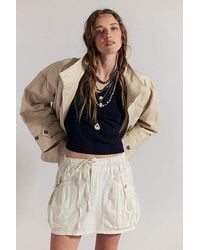 Free People - Play It Cool Mini Skirt - Lyst