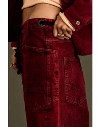 Free People - Moxie Pull-On Barrel Jeans - Lyst